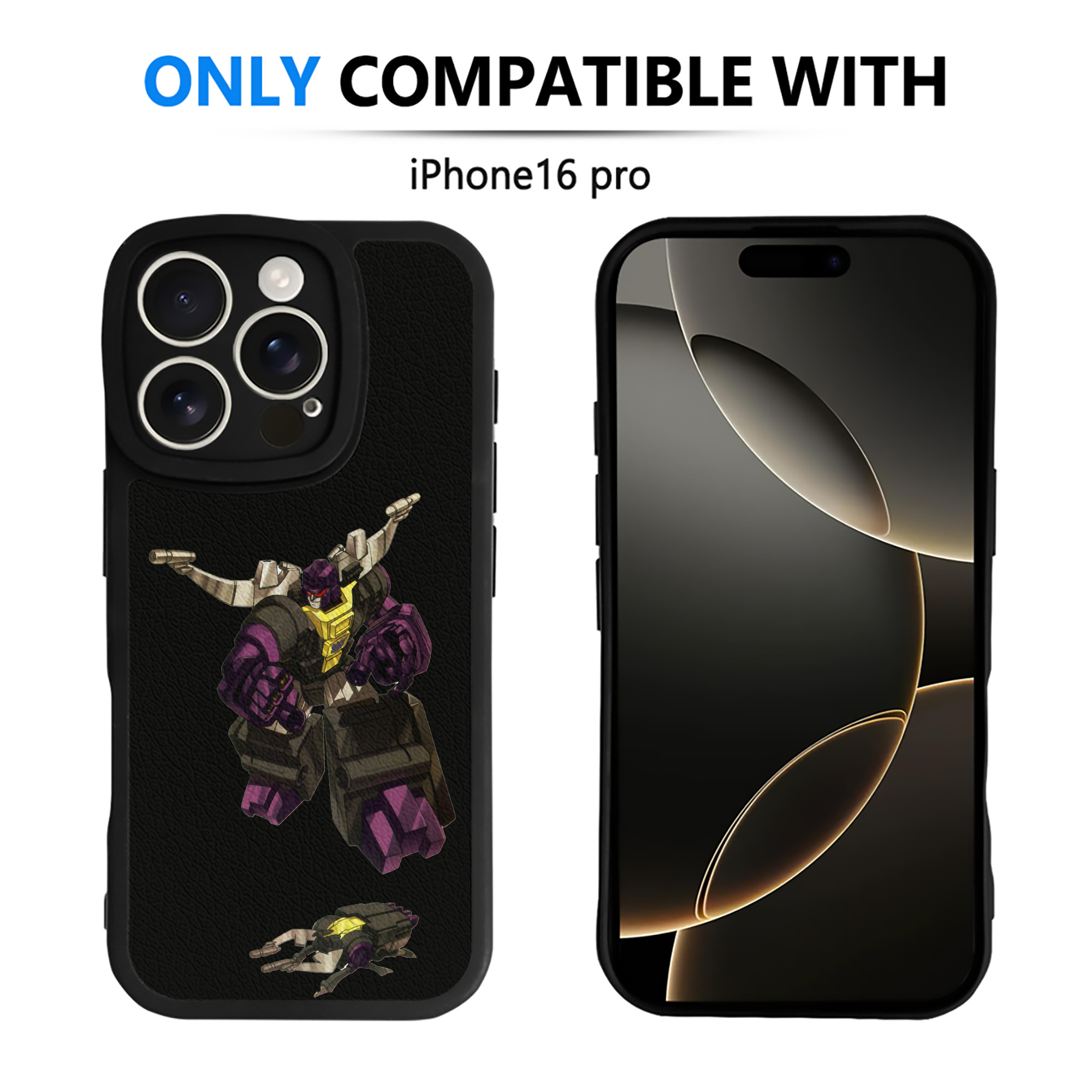 （画像用）  【iPhone 16シリーズ対応】シリコンスマホケース（レザー調） 材質：シリコン